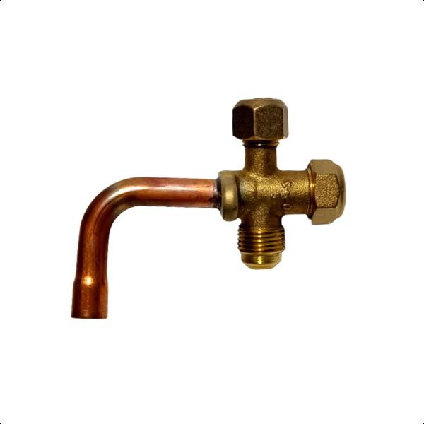 Válvula De Serviço Ar LG L6UC502FA0 LSUC2423MM1 LSUC242TNM0 Imagem de Válvula De Serviço Ar LG L6UC502FA0 LSUC2423MM1 LSUC242TNM0