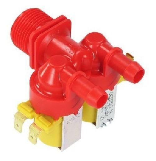 Valvula Dupla Lavadora Electrolux Ltr10 Ltr12 127 Volts - Emicol Imagem de Valvula Dupla Lavadora Electrolux Ltr10 Ltr12 127 Volts