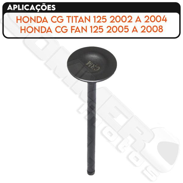 Imagem de Válvula Escape Cg/ Fan/ Titan 125 2002 A 2008 Corami