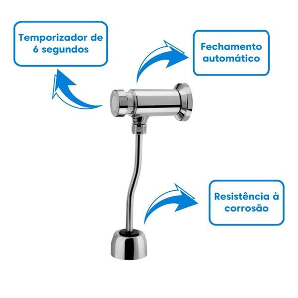 Imagem de Válvula para Mictório Pressmatic Compact R.17010306 DOCOL