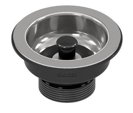 Imagem de Válvula plástica cozinha, tanque / lavanderia ou mictório 430 - docol