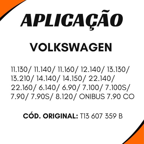 Imagem de Válvula Proteção Vw 6.90, 6.140, 7.90, 7.90cd, 7.100, 7.100s, 8.120, 11.130..