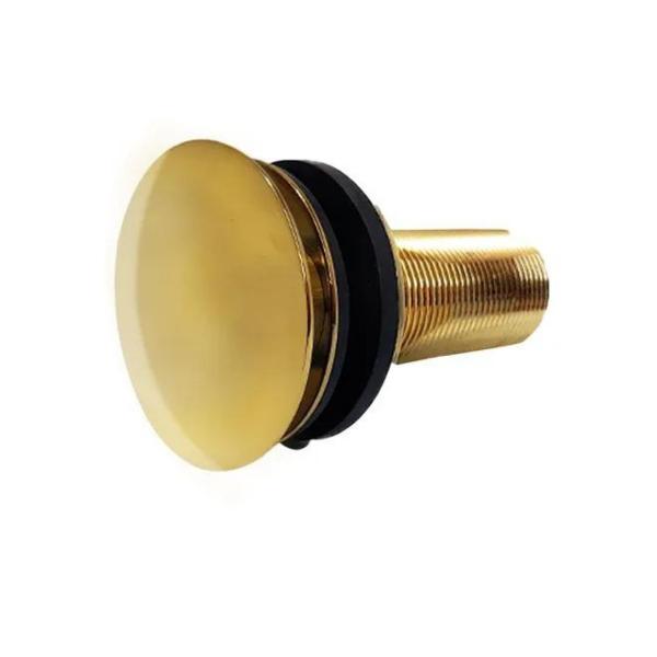 Imagem de Valvula ralo click dourado gold 7/8 inox cuba lavatorio