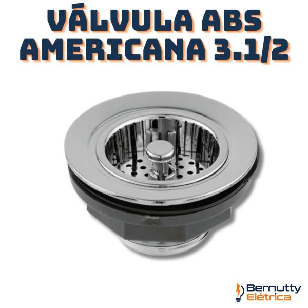 Imagem de Válvula Ralo Tanque Simples Abs Cromada