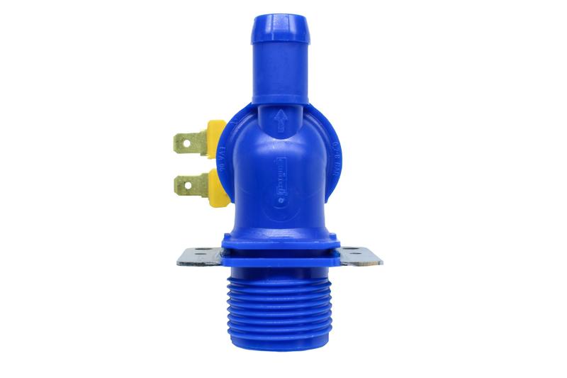 Válvula Solenoide Simples Entrada de Água com Suporte - Emicol Imagem de Válvula Solenoide Simples Entrada de Água com Suporte