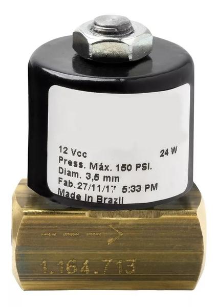 Imagem de Valvula Suspensão A Ar 8mm Solenoide  Palio G1