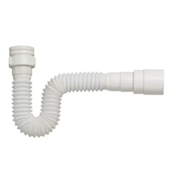 Válvula Tramontina 3 1/2 + Sifão Flexível Universal Branco Imagem de Válvula Tramontina 3 1/2 + Sifão Flexível Universal Branco
