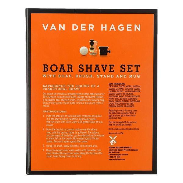 Vander Hagen Kit Barbear C/Escova, Suporte,Caneca E Sabonete - Van Der Hagen Imagem de Vander Hagen Kit Barbear C/Escova, Suporte,Caneca E Sabonete
