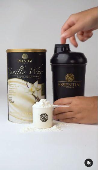 Imagem de Vanilla (Baunilha)Whey Protein Hidrolisado e Isolado de 750g-Essential Nutrition