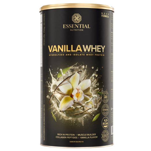 Imagem de Vanilla Whey 750g Essential Nutrition L