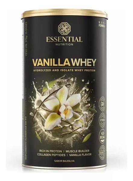 Imagem de Vanilla Whey Protein Iso Hidro 375g Essential Nutrition