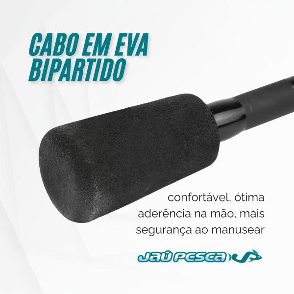 Imagem de Vara Carretilha AGATA 17 lbs 2 Partes Albatroz Fishing