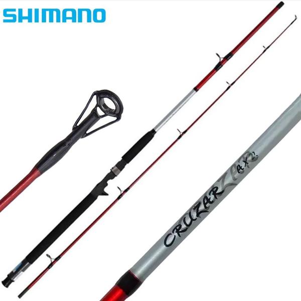 Imagem de Vara Cruzar Shimano  2662 Vermelha 10-20lbs 1,98m P/ Molinete