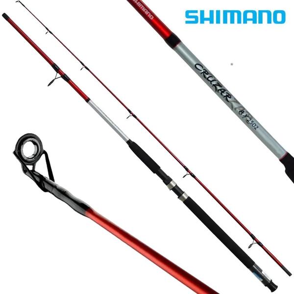 Imagem de Vara Cruzar Shimano Para Molinete 2702 Vermelha 10-20lbs