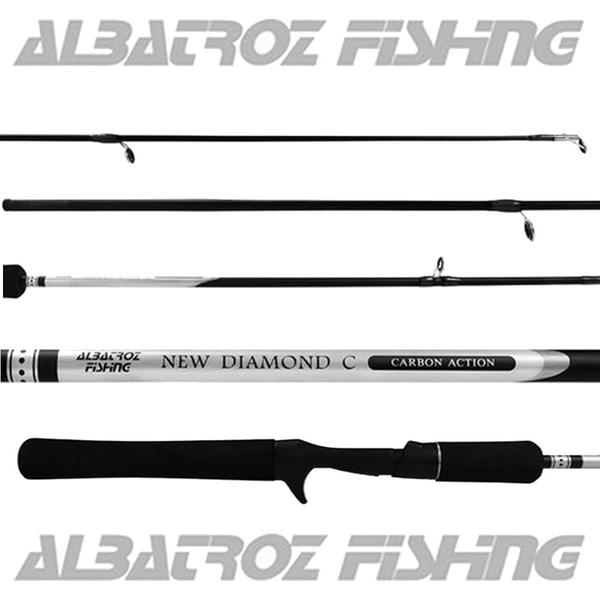 Imagem de Vara De Carbono Albatroz New Diamond C562 1,68m 6-12lbs Carretilha