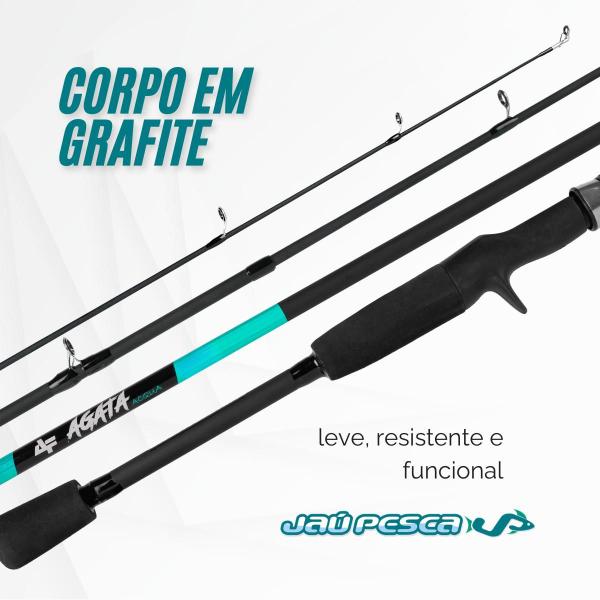 Imagem de Vara De Pesca Para Carretilha AGATA acqua C 502 6-12lbs