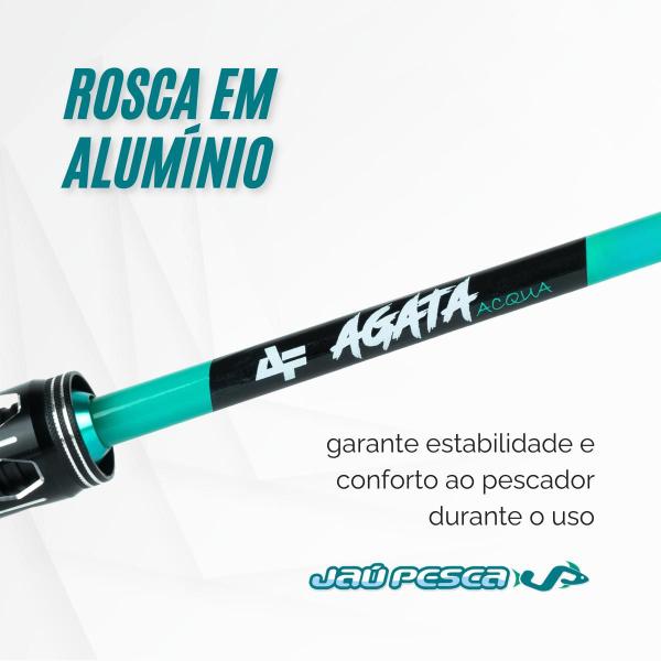 Imagem de Vara De Pesca Para Carretilha AGATA acqua C 502 6-12lbs