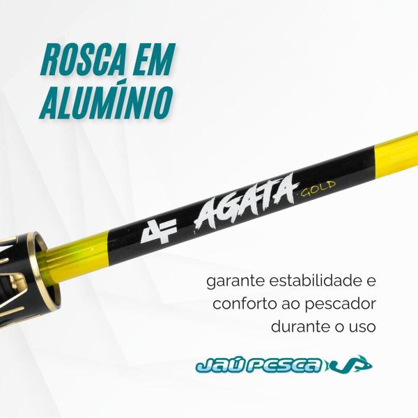 Imagem de Vara De Pesca Para Carretilha AGATA gold C 502 6-12lbs