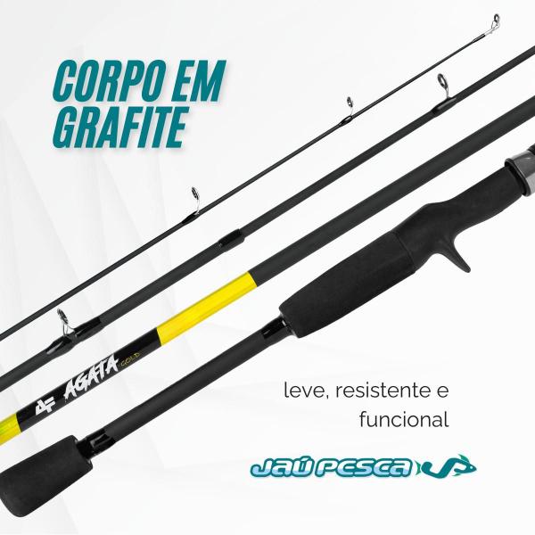 Imagem de Vara De Pesca Para Carretilha AGATA Gold C 502 6-12lbs