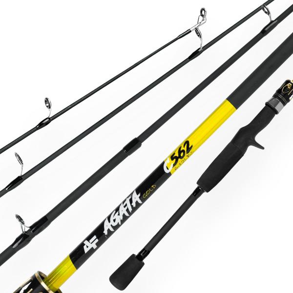 Imagem de Vara De Pesca Para Carretilha AGATA gold C 602 6-12lbs