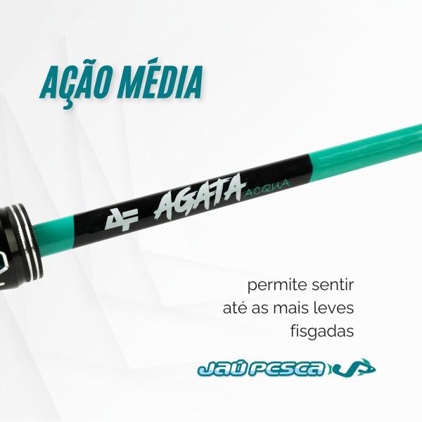 Imagem de Vara De Pesca Para Molinete AGATA acqua S 602 6-12lbs