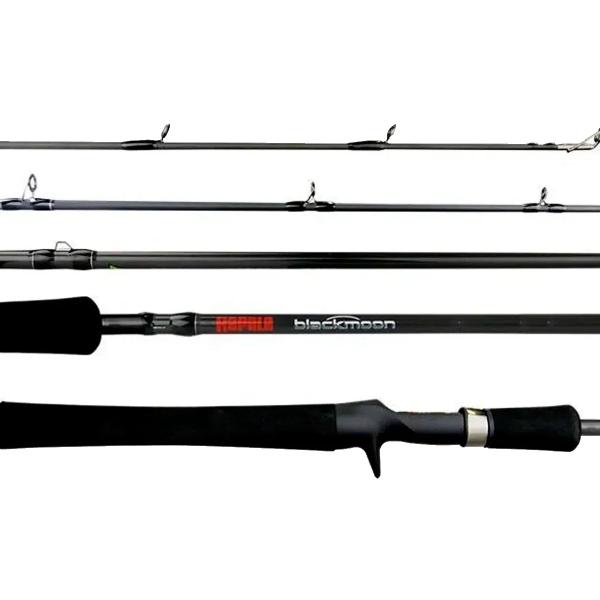 Imagem de Vara de Pesca Rapala BlackMoon 5'6MH 1,68M 10-20Lb para Carretilha