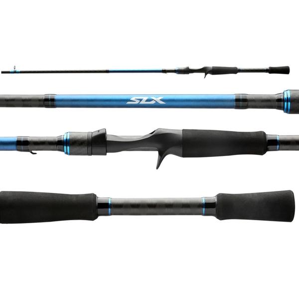 Imagem de Vara de Pesca Shimano Nova SLX A Série Brasil 1,95m 6-14lb Inteiriça SLXC65MLASA Para Carretilha