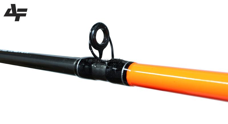 Imagem de Vara Para Carretilha Albatroz Fishing Manjuba 6'0" (1,80m) 10-20Lbs - C1802 - 2 Partes