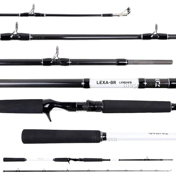 Imagem de Vara Para Carretilha Daiwa Lexa Car 9'0" (2,70m) 20-50Lb LX-902HFB-BR - 2 Partes