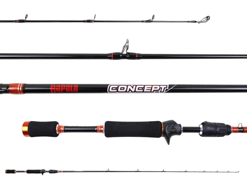 Imagem de Vara Para Carretilha Rapala Concept 5'6" (1,68m) 8-17lbs CON56CM - Inteiriça