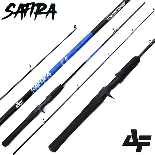 Imagem de Vara para Carretilha Safira 1,80mts 107 Gramas Ideal Pesca com Iscas Artificial