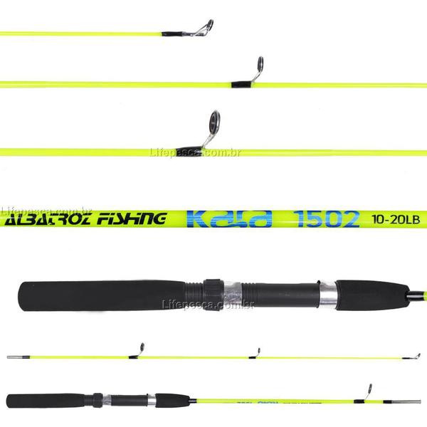 Imagem de Vara Para Molinete Albatroz Kara (1,50m) 8-16lbs S1502- 2 Partes