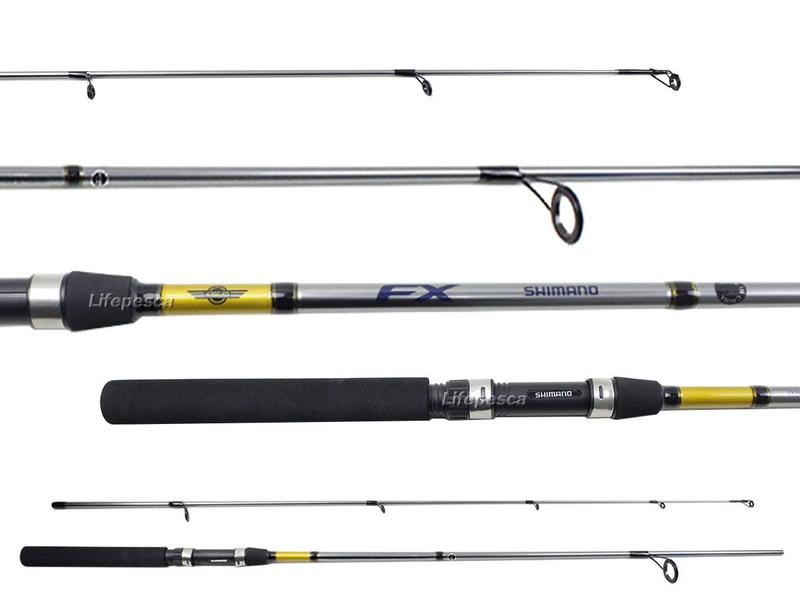 Imagem de Vara Para Molinete Shimano FX 5'6" (1,68M) 2-6lbs FXS56ULC2 - 2 Partes