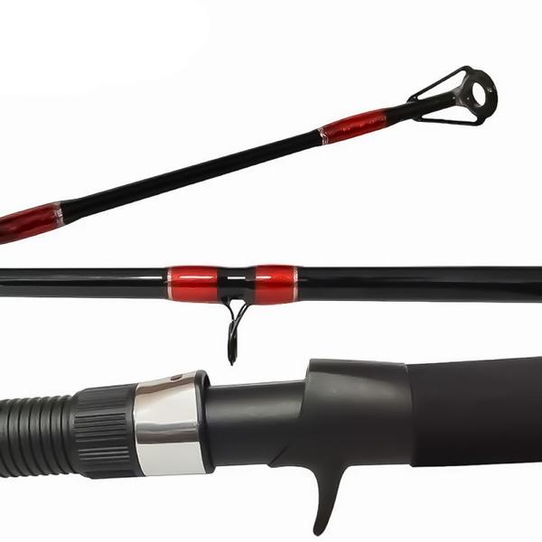 Imagem de Vara Pesca Carretilha Extra Pesada Rapala Red Force 180XH 1,80m 60Lb Inteiriça