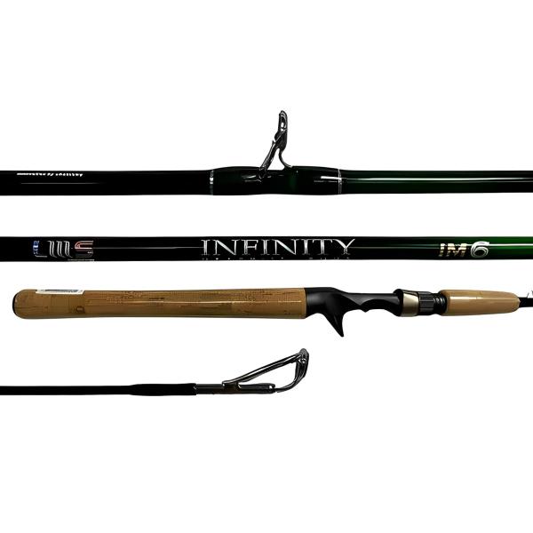 Imagem de Vara Pesca Carretilha Lumis Infinity Carbon IM6 Cast 6.0 1,83m 15-30Lb Inteiriça