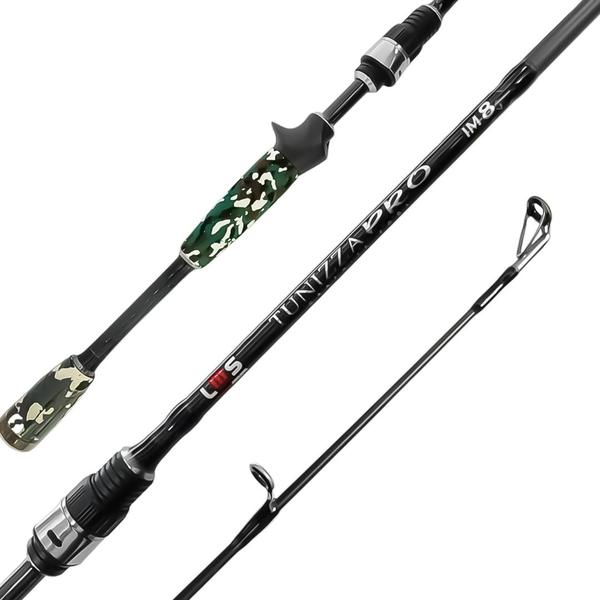 Imagem de Vara Pesca Carretilha Lumis Tunizza Pro Cast Carbono IM8 1,83m 10-25Lb New Model