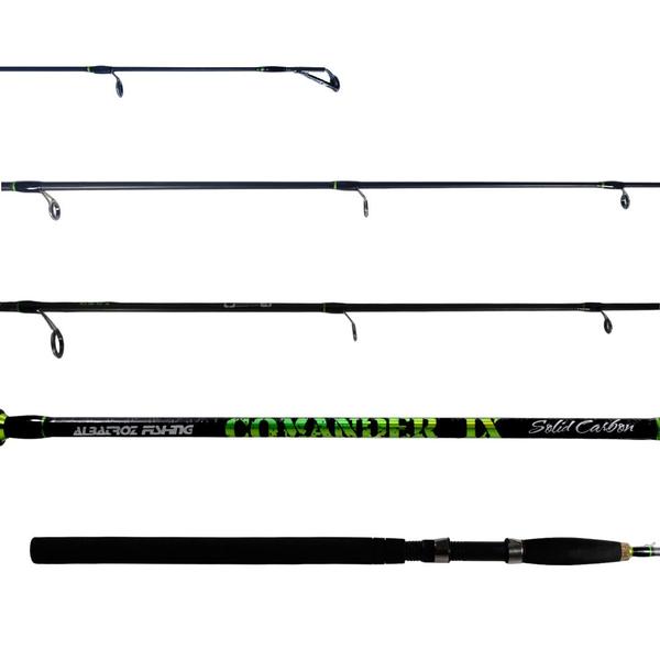 Imagem de Vara Pesca Molinete Albatroz Comander IX S701 2,10m 30-50Lb Fibra Carbono Sólido