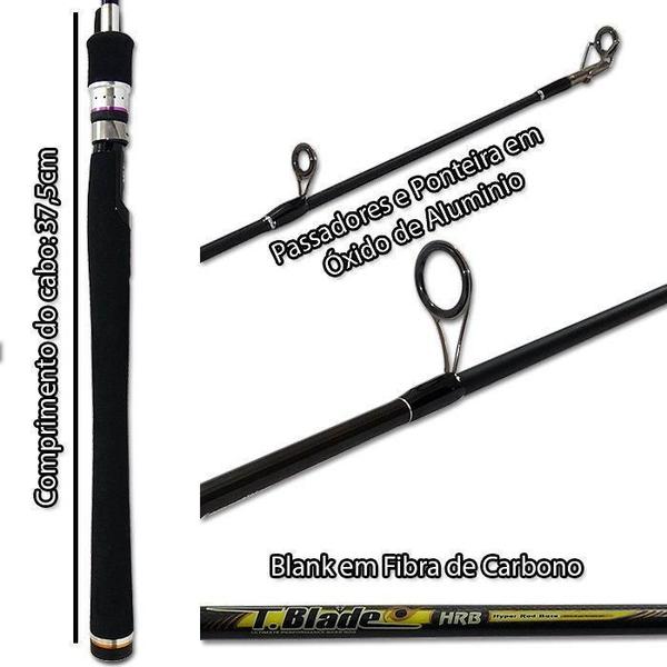 Imagem de Vara T-Blade 1,68M 8-20Lb Pincho F2-56F Para Molinete