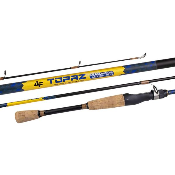 Imagem de Vara Topaz Carbono Albatroz Para Molinete 1,80m 6-12lbs Casting 7-21g