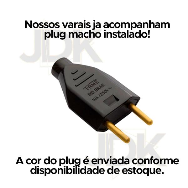 Imagem de Varal De Luzes Cordão Gambiarra Rede Fio de luz 85 Metros