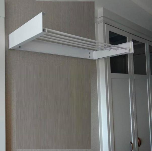 Imagem de Varal Magico 4 Varetas Aluminio 50cm - Dobravel Branco