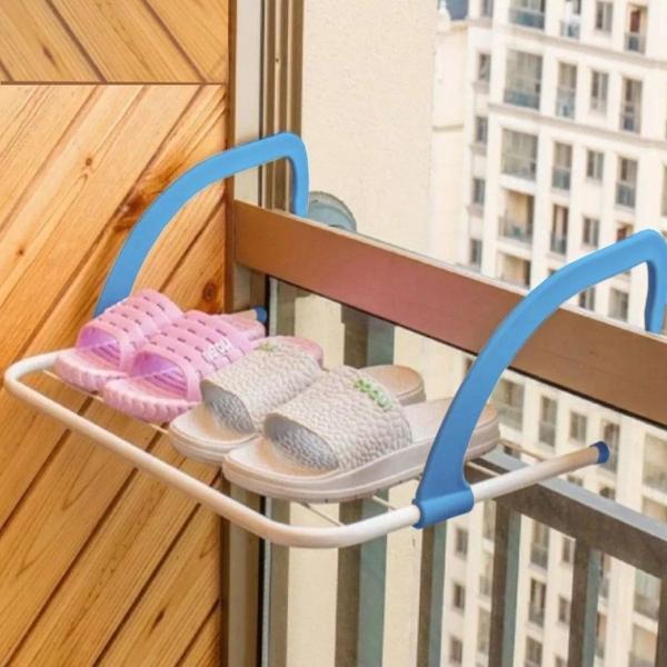 Imagem de Varal Portátil Para Janela Apartamento Porta E Varanda