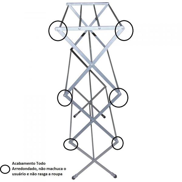 Imagem de Varal Sanfonado de Chão Vertical