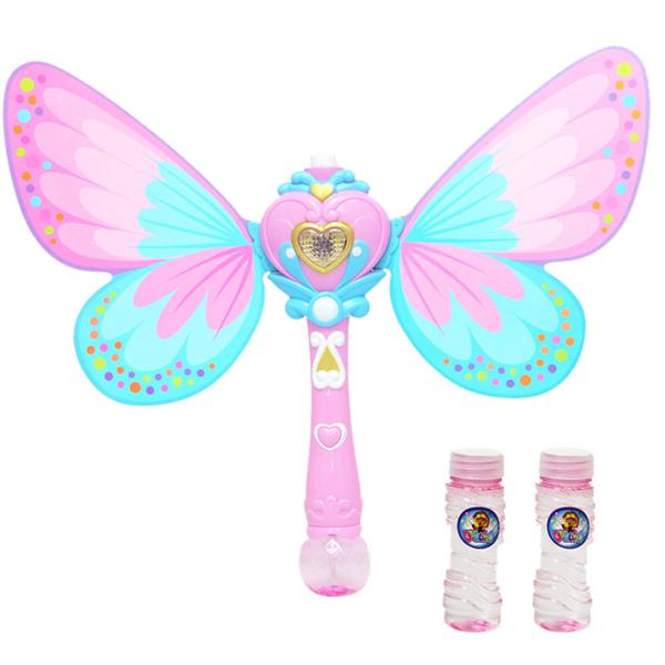 Varinha de bolhas mágica para crianças Butterfly Fairy Autom - Wokex Imagem de Varinha de bolhas mágica para crianças Butterfly Fairy Autom