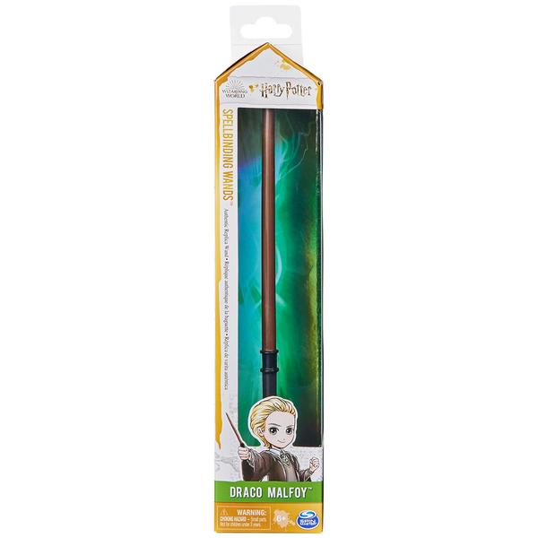 Imagem de Varinha de Harry Potter Draco Malfoy do Toy Wizarding World com cartão