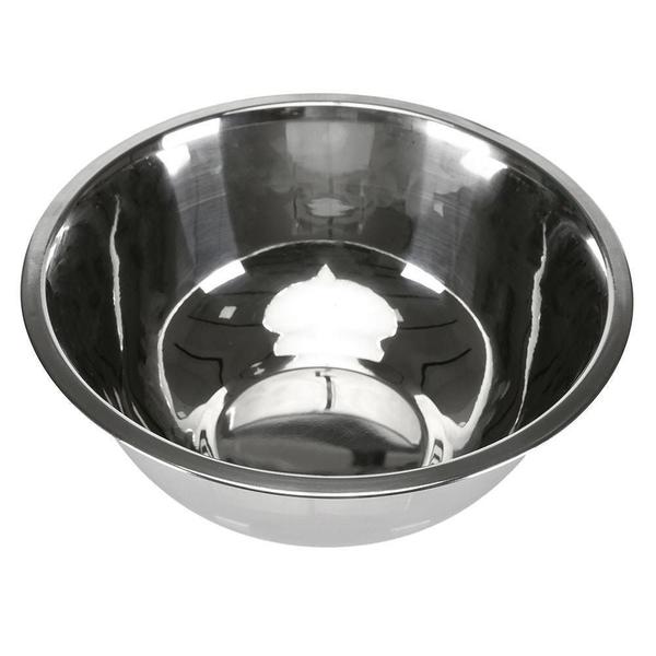 Imagem de Vasilha Inox Tigela Bowl 4 Litros Saladeira Multiuso Recipiente de Alimentos