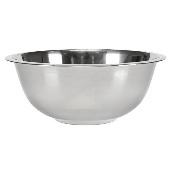 Imagem de Vasilha Inox Tigela Bowl 4 Litros Saladeira Multiuso Recipiente de Alimentos