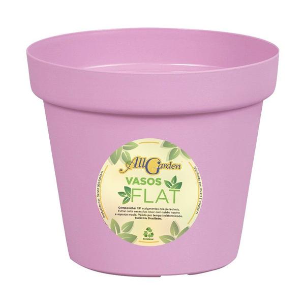 Imagem de Vaso All Garden Flat Redondo Rosa - Nº 40