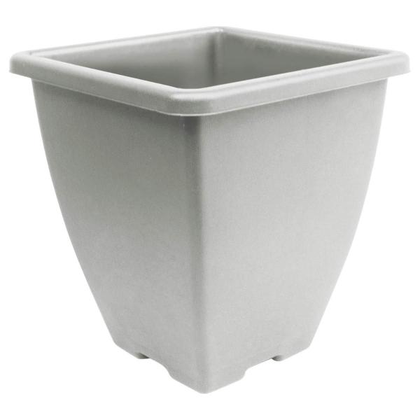 Imagem de Vaso Balbec 14 cm Cinza Decorativo Para plantas - BRASAMI