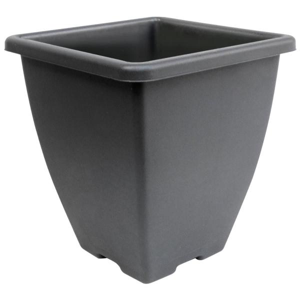 Imagem de Vaso Balbec 40 cm Preto Decorativo Para plantas - BRASAMI